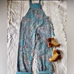 Kantha overalls- handmade, never worn